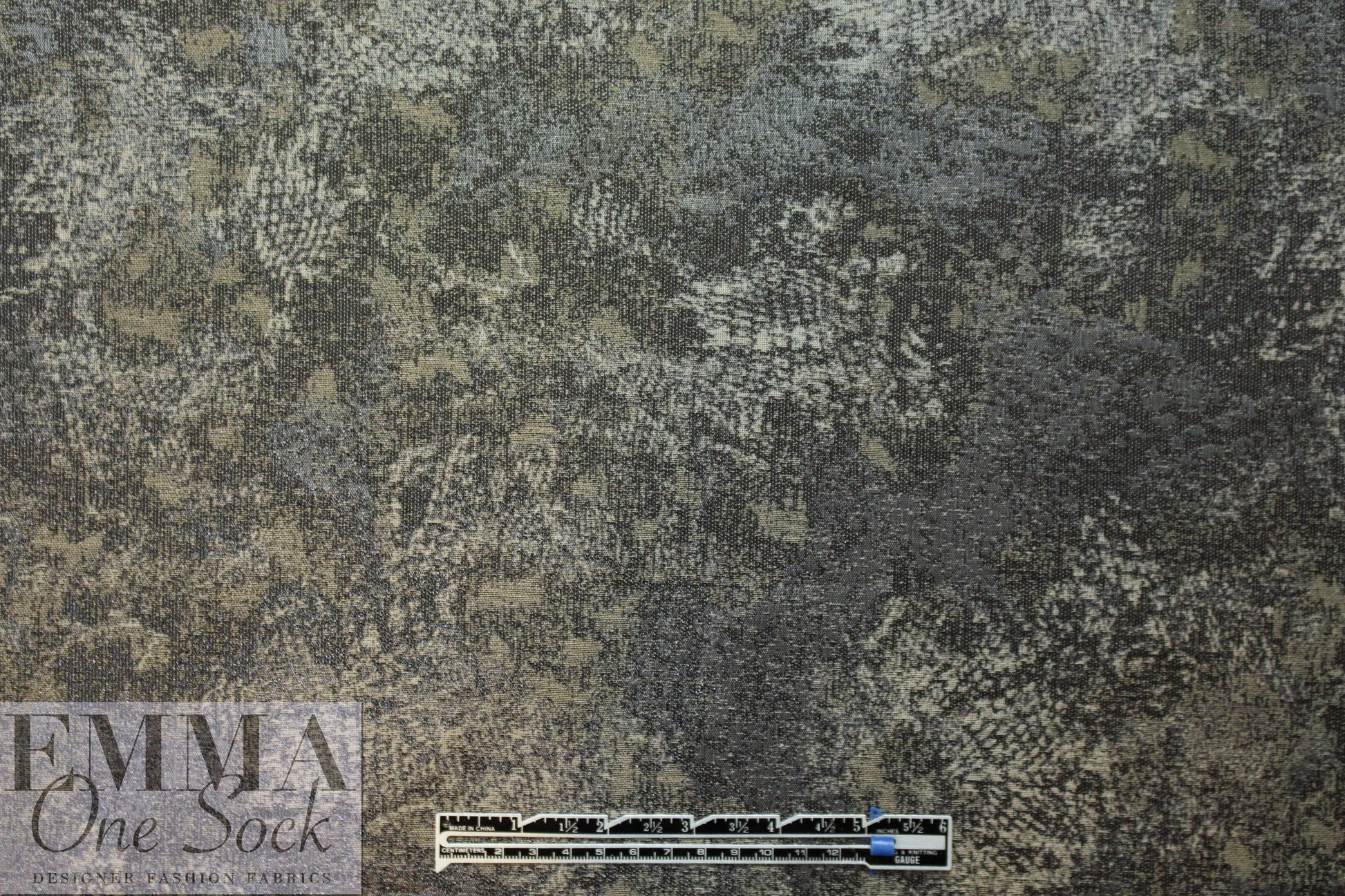 Italian double wide python deconstructed jacquard