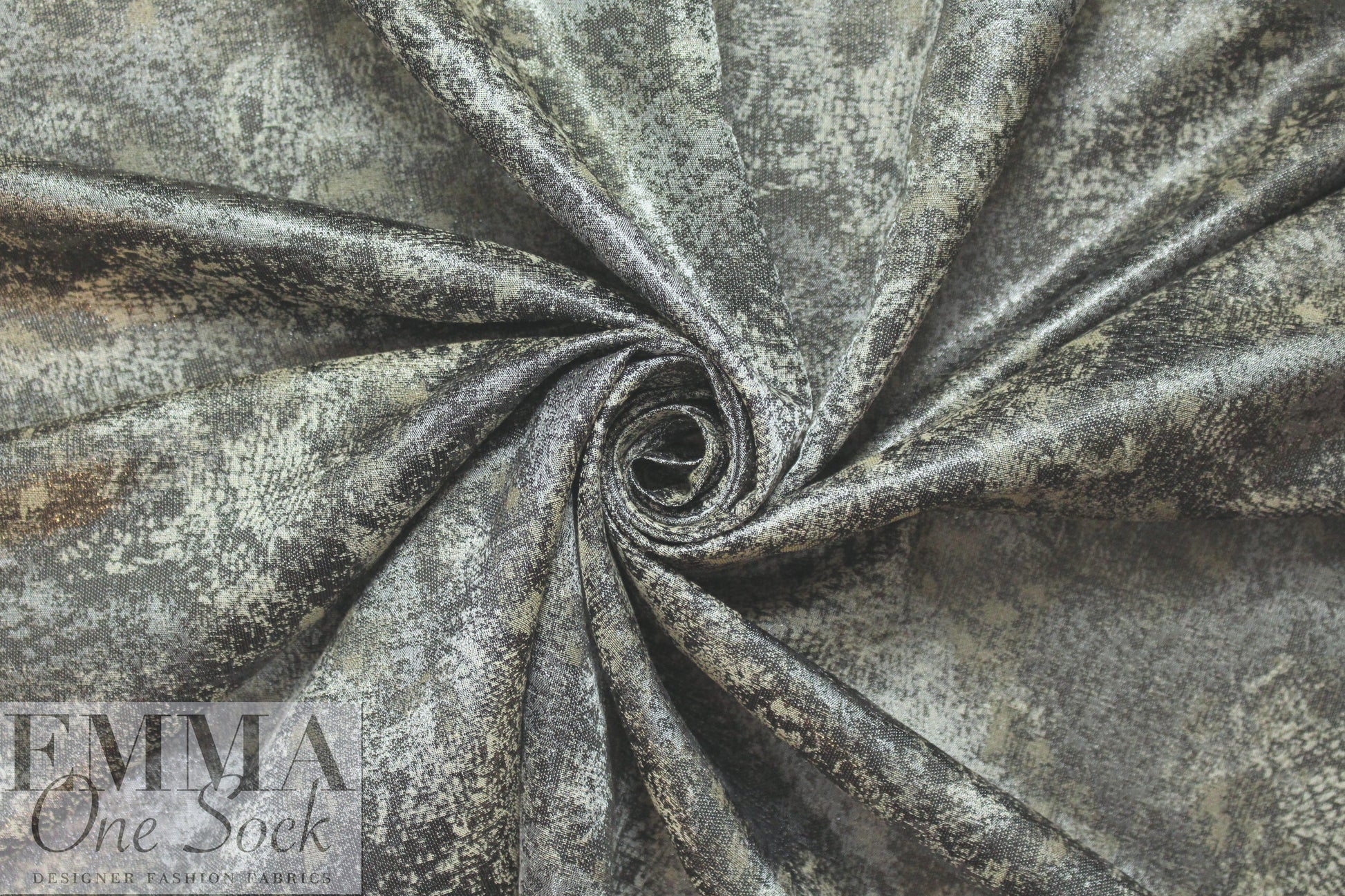 Italian double wide python deconstructed jacquard