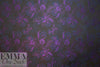 Italian flowery nocturne jacquard brocade