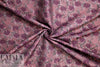 NY designer plum/blush floral jacquard brocade