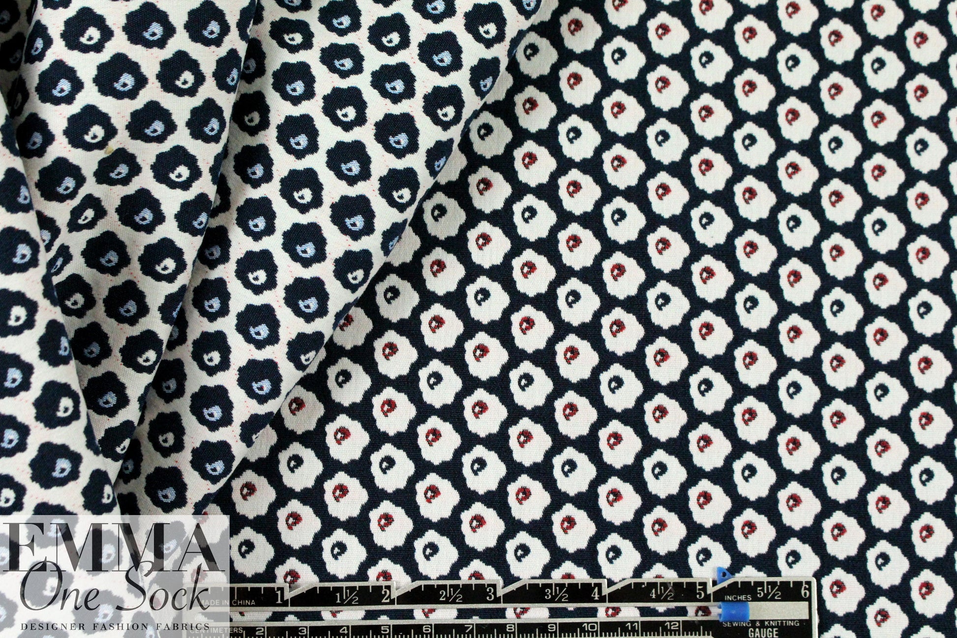 NY designer 'thought cloud' stretch jacquard
