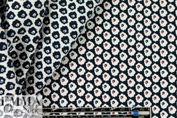 NY designer 'thought cloud' stretch jacquard