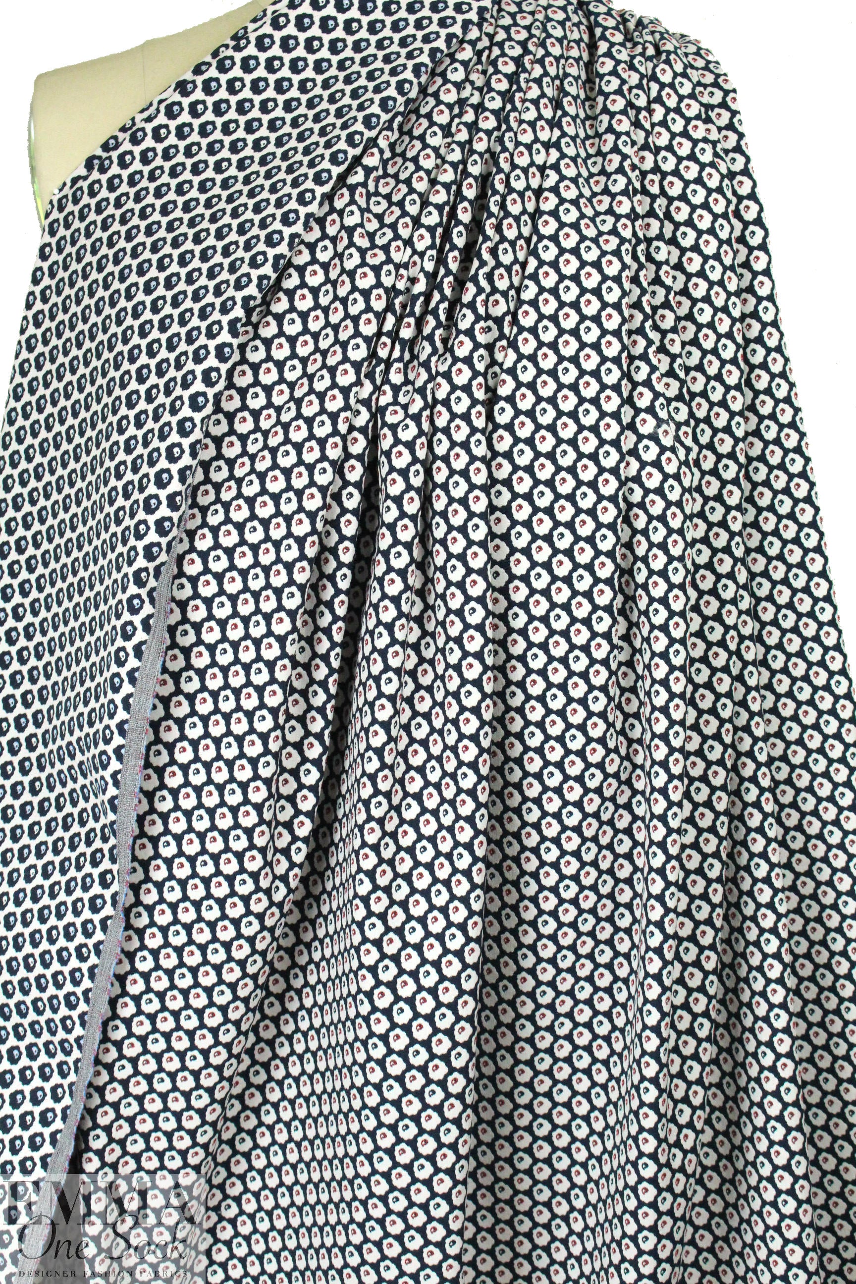 NY designer 'thought cloud' stretch jacquard .875 yds