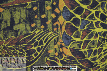 Rag & B0ne 'bird of prey' tapestry brocade - navy