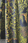 Rag & B0ne 'bird of prey' tapestry brocade - navy