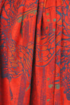 Rag & B0ne 'bird of prey' tapestry brocade - red