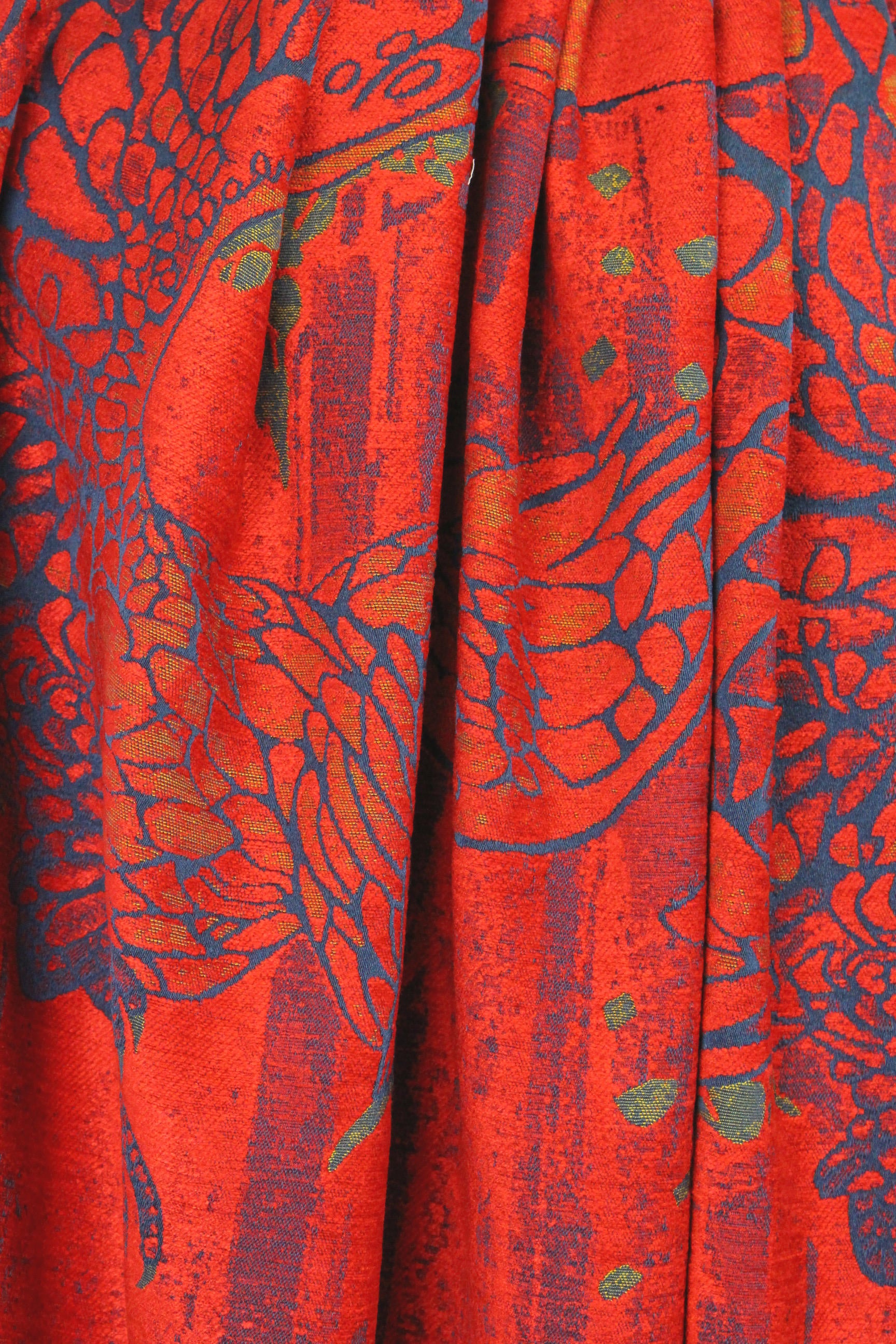 Rag & B0ne 'bird of prey' tapestry brocade - red