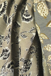 CA designer cotton blend floral tapestry brocade