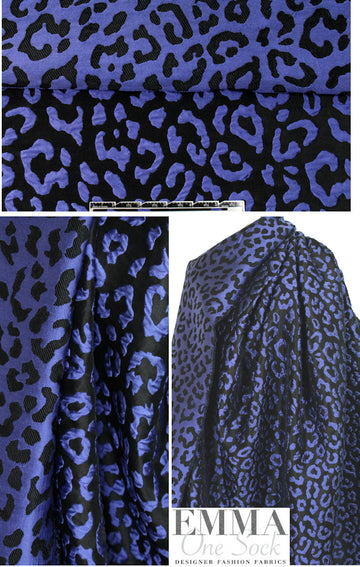 3.1 Phi11ip Lim reversible liberty/black cheetah brocade