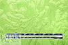 NY designer lustrous dimensional floral brocade - key lime 1.5 yds