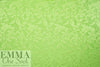 NY designer lustrous dimensional floral brocade - key lime 1.5 yds