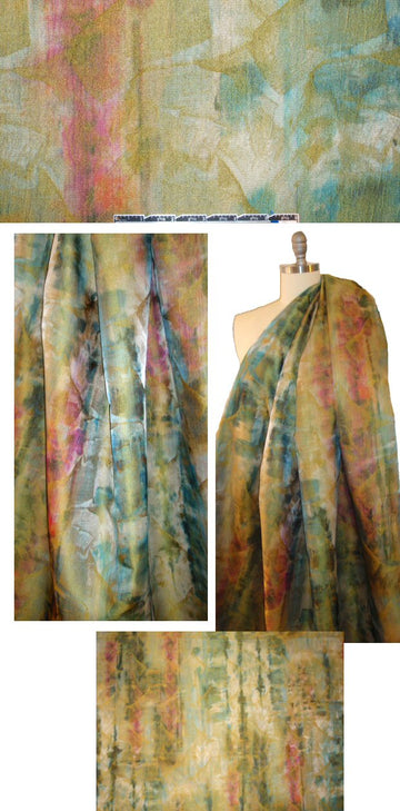 famous designer Italian abstract art brocade