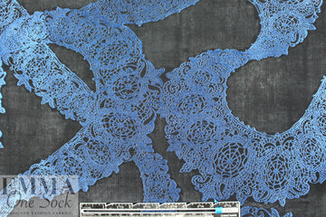 Italian clipped 'lacey trim' brocade