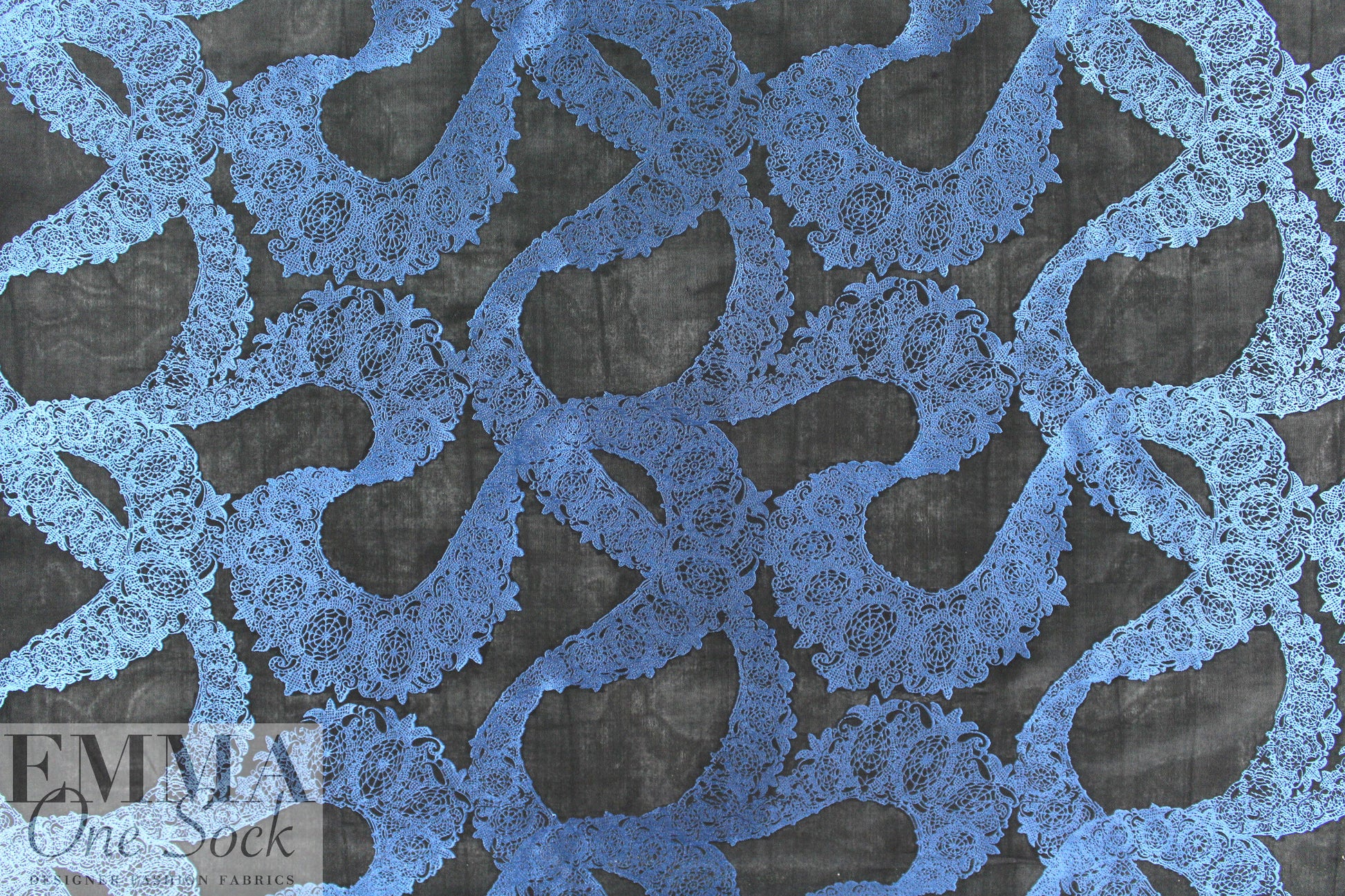 Italian clipped 'lacey trim' brocade