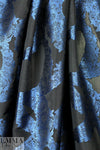 Italian clipped 'lacey trim' brocade
