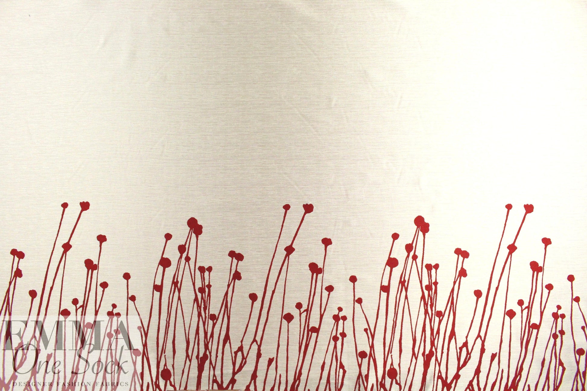 Carmen Marc Va1vo 'grasses silouette' panel brocade