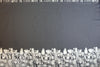 Italian flower garden border design panel brocade