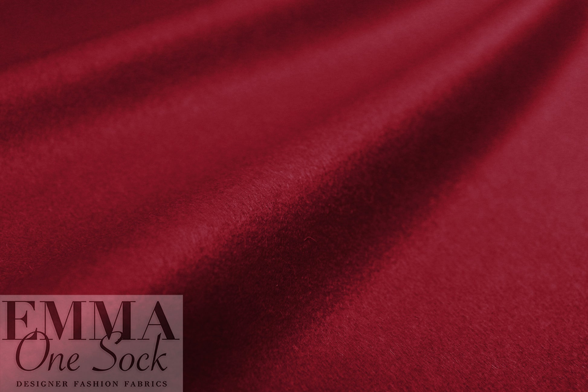 Oslo virgin wool brushed lightweight coating - syrah 2.25 yd