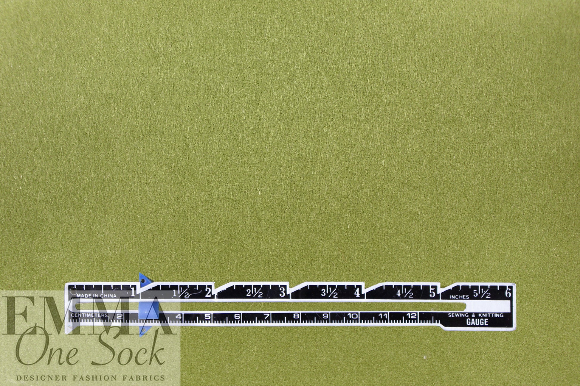 Oslo virgin wool brushed lightweight coating - kiwi 2 yd
