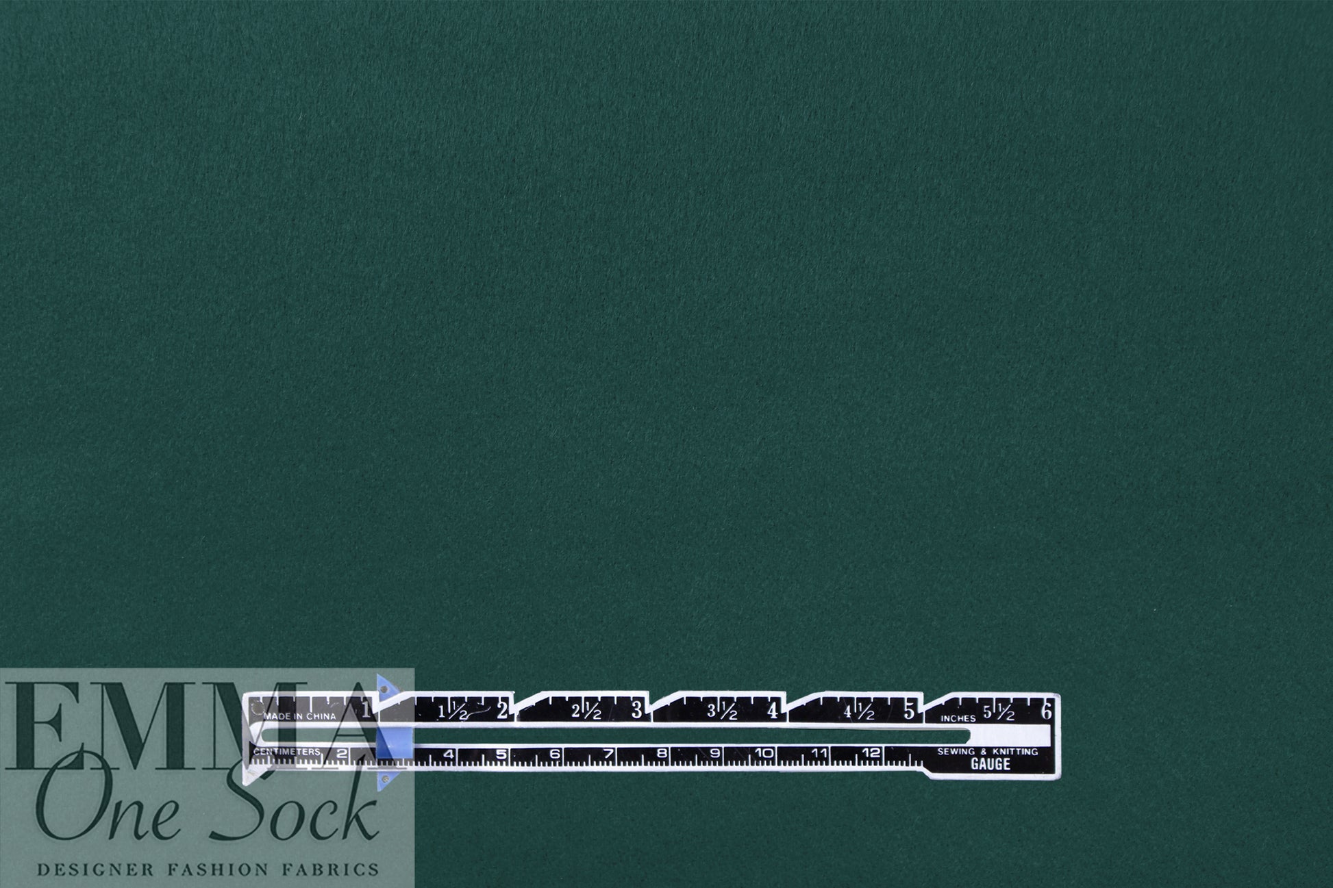 Oslo virgin wool brushed lightweight coating - blue spruce 2.125 yds