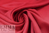 Oslo virgin wool brushed lightweight coating - scarlet