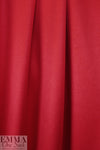 Oslo virgin wool brushed lightweight coating - scarlet