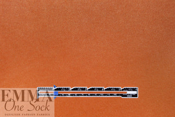 Oslo virgin wool brushed lightweight coating - persimmon 3 yd