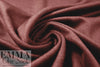 Oslo virgin wool brushed lightweight coating - mahogany 1.375 yds