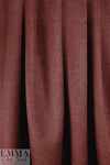 Oslo virgin wool brushed lightweight coating - mahogany 1.375 yds