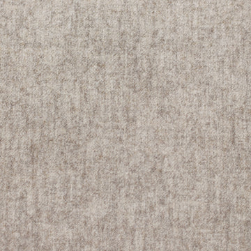 French wool blend brushed twill suiting - sand mélange 1.875 yds
