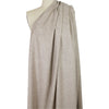 French wool blend brushed twill suiting - sand mélange 1.875 yds