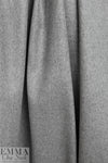 Designer brushed wool blend woven - heather grey 2 yd
