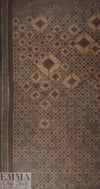 Italian 'misty diamonds' wool blend brushed double-face coating  1.5 yd