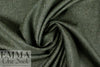 Italian all wool brushed twill suiting - olive heather 1.125 yd
