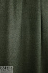 Italian all wool brushed twill suiting - olive heather 1.125 yd