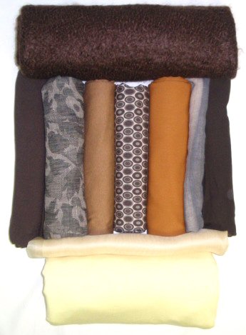 bundle, earthtones, 10 small cuts, 5 lbs