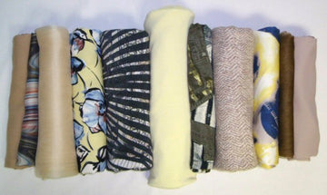 bundle, earthy yellows, 11 small cuts, 5 lbs