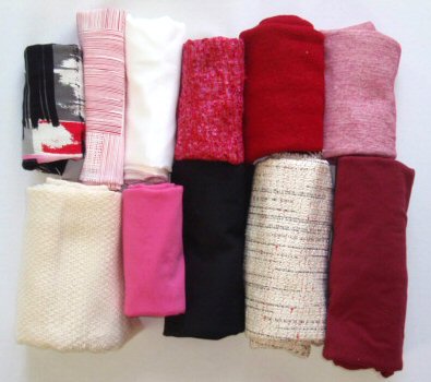 bundle, reds, 11 small cuts, 5.5 lbs