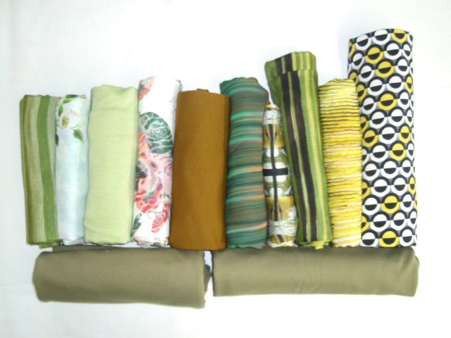bundle, green/yellow, 12 small cuts, 4 lbs