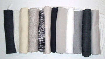 bundle, greige, 12 small cuts, 7 lbs