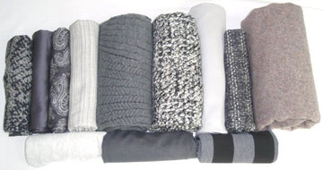 bundle, gray/silver, 12 small cuts, 7 lbs