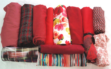 bundle, reds, 13 small cuts, 4 lbs