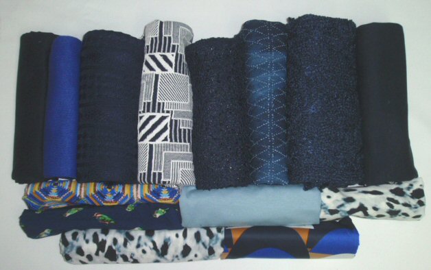 bundle, navy and friends, 14 small cuts, 5 lbs