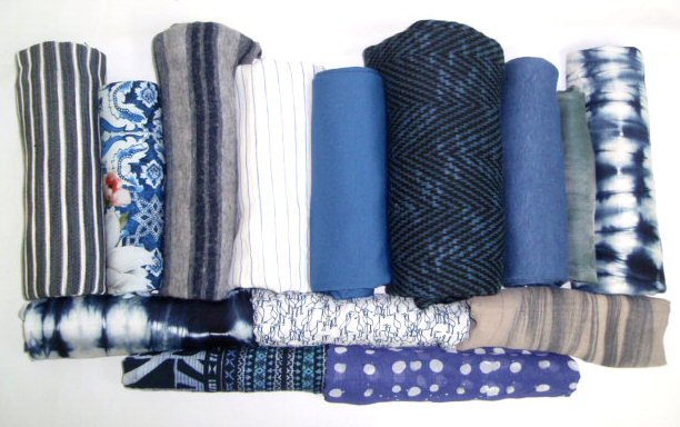 bundle, smokey blues, 14 small cuts, 5 lbs