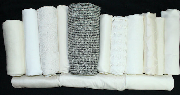 bundle, cream, 14 small cuts, 9 lbs