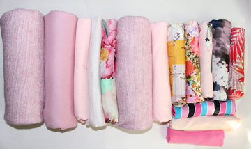bundle, pinks, 15 small cuts, 5 lbs