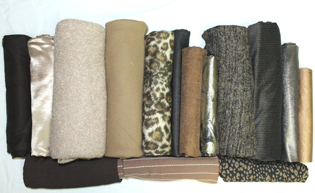 bundle, brown/gold, 15 small cuts, 6 lbs