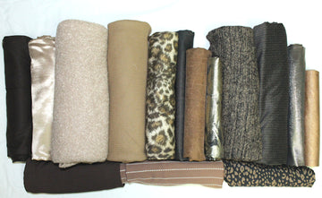 bundle, brown/gold, 15 small cuts, 6 lbs