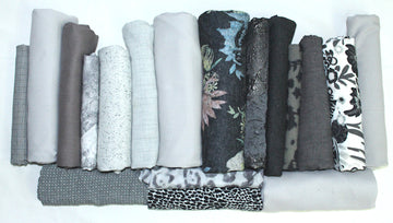 bundle, charcoal/gray, 18 small cuts, 6 lbs