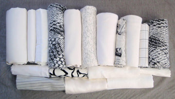 bundle, white tones, 18 small cuts, 8 lbs
